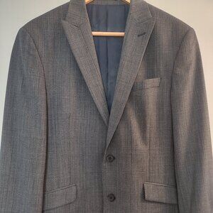 Charles Tyrwhitt Men’s  Gray Merino  Wool Blazer Size 40S( Slim Fit)